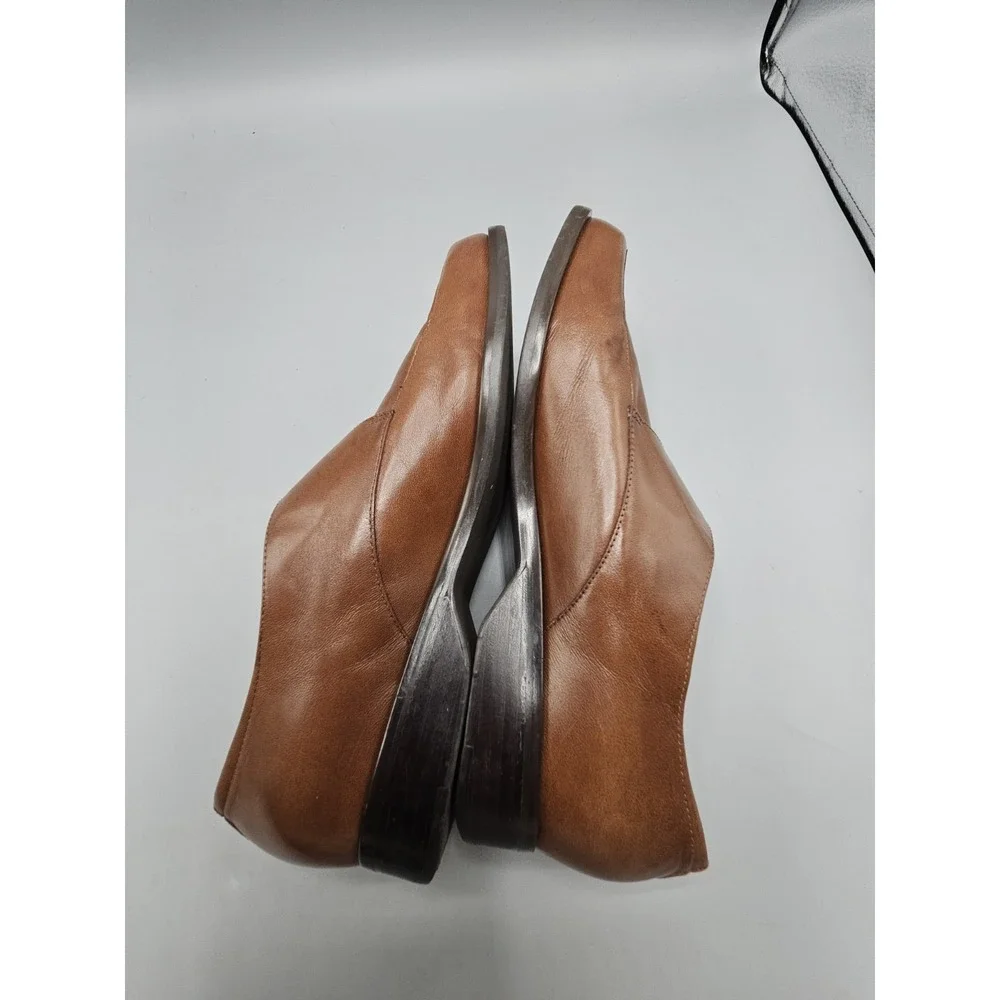 Etienne Aigner‎ Brown Monk Strap Buckle Shoes Loafers Womens 9 Garner